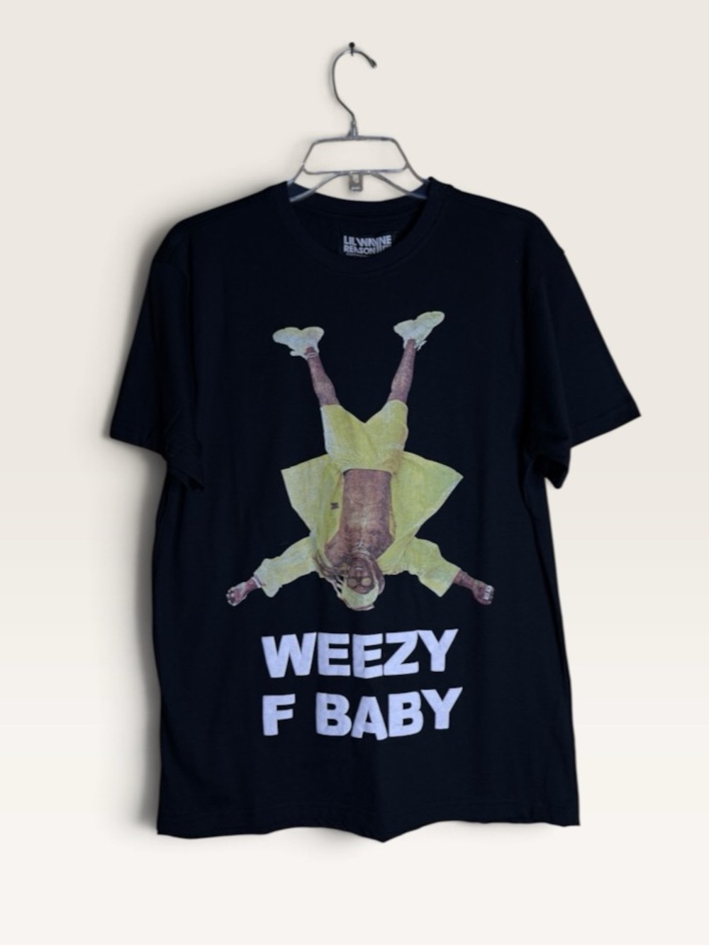 Lil Wayne x Reason M Weezy F Baby Black Graphic Rap T Shirt Bravado